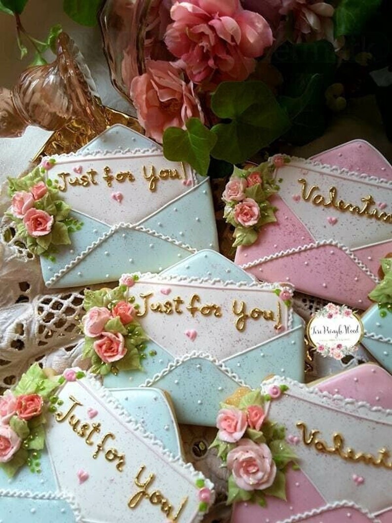 Fast Shipping Envelope Cookie Cutter Valentines Cookie Etsy