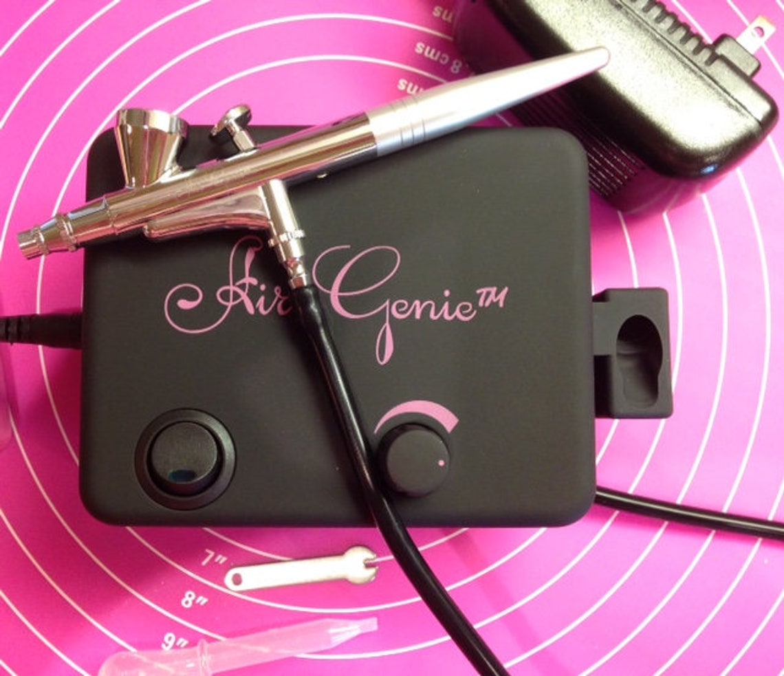 FAST SHIPPING FREE Stencil and Spatulas Air Genie Airbrush Etsy