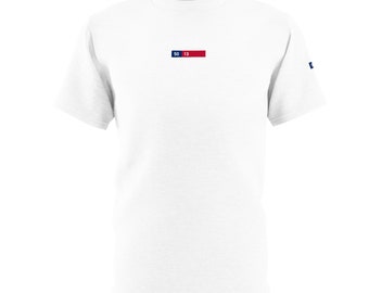 50/13 USA Flag t-shirt (Unisex Cut & Sew Tee (AOP))