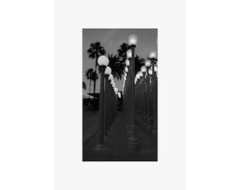 Los Angeles posters | Cityscape posters | Architecture posters | Modern art posters | Black and white posters| Matte Vertical Posters
