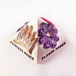 Power Pyramid / Princess Power / Flower Power / Star Power / Power of Love / Girly Decor / Paperweight image 1