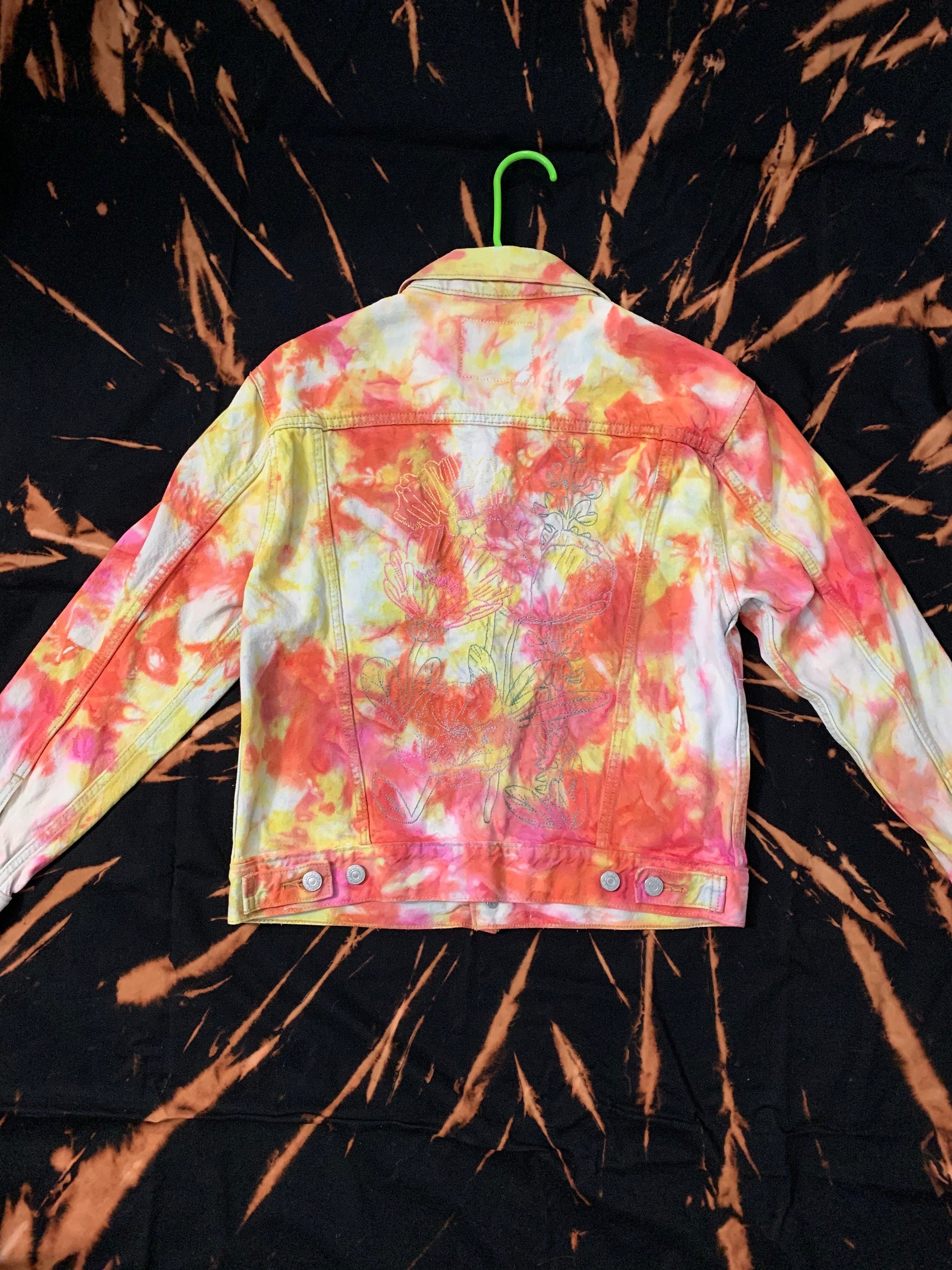 Levis Tie Dye Jacket - Etsy