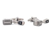 Vintage Microphone Cufflinks