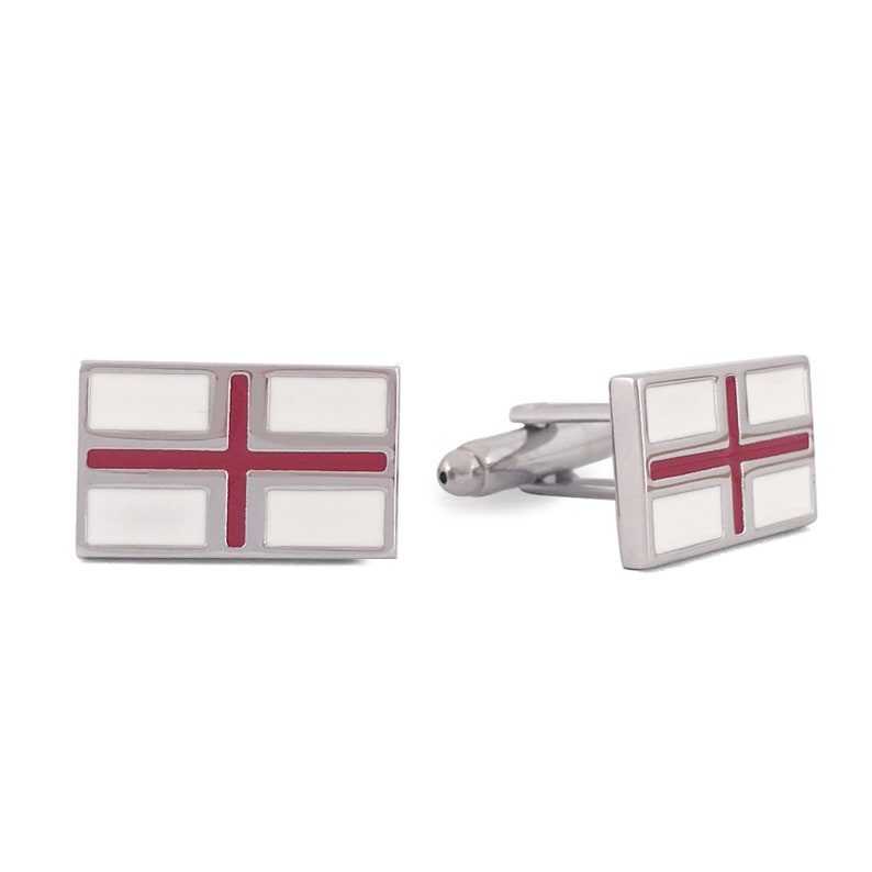 Saint George/'s Cross Flag of England Cufflinks