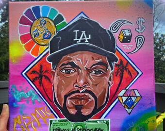 Sale!!! Ice Cube Original Painting