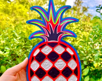 Pineapple wall hanging