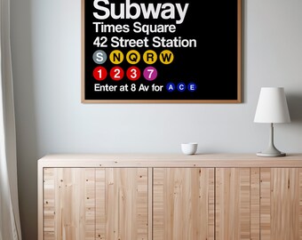 Amazon.com: Popcorn Posters New York City Times Square Tin
