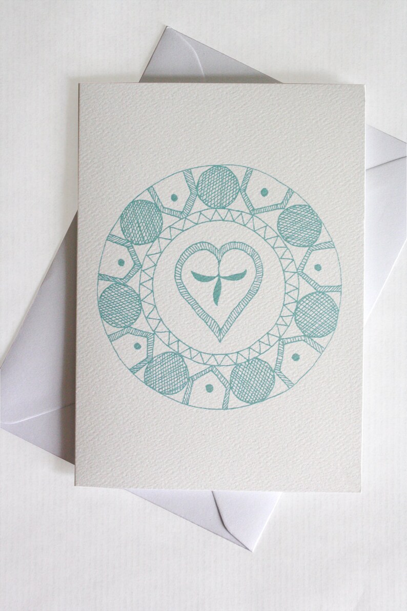 Set of 3 minimalistic greeting cards S\u00e1mi \u2022 scandinavian folk art \u2022 Sami Lapland