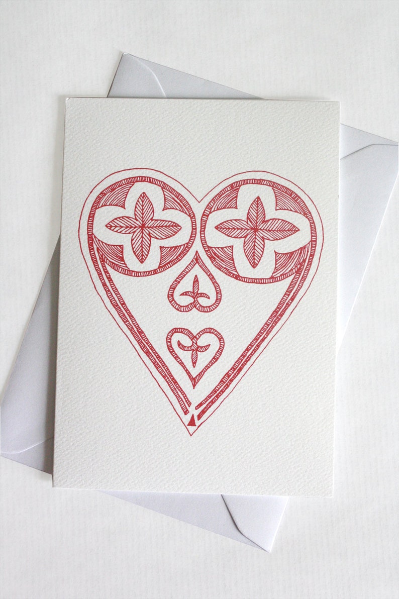 Set of 3 minimalistic greeting cards S\u00e1mi \u2022 scandinavian folk art \u2022 Sami Lapland
