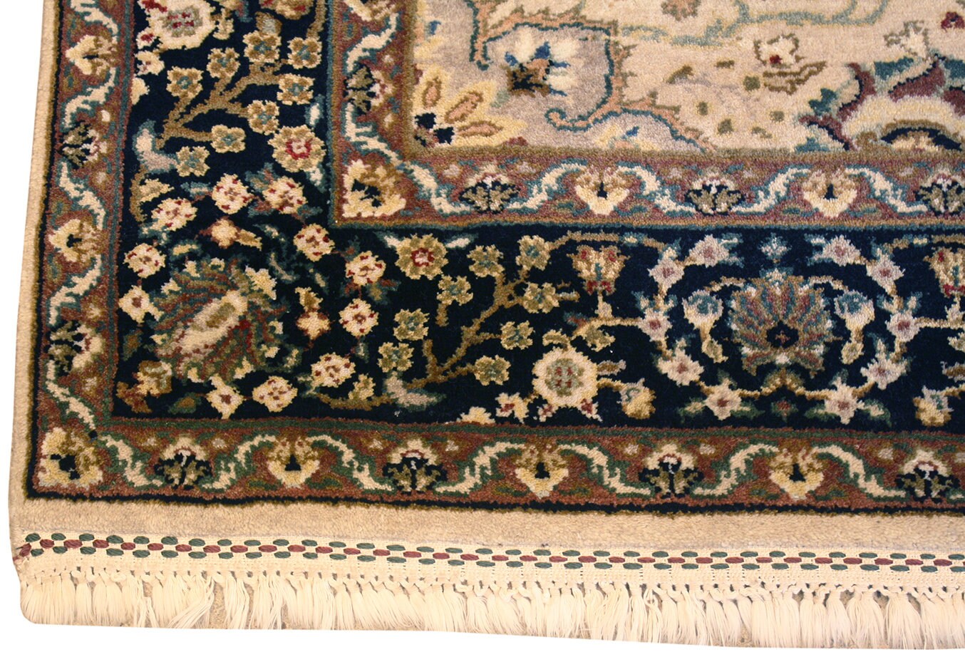 Indischen Rag 5.2x7.2 Indian Persian Raj Vintage Hand Knotted Traditional Oriental ...