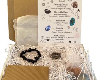 Taurus Zodiac Crystal Box Can Be Personalised. Personalisable Taurus Crystal Box, Wall Art and Bracelet. Taurus A5 WallChart with Crystals