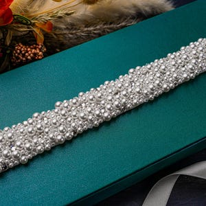 1 Inch Pearl Belt - Etsy
