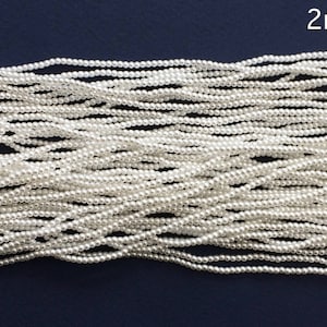 2mm Japanese Imitation Pearls: Bridal & Craft Supplies