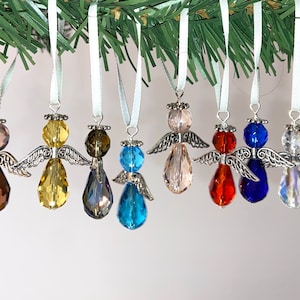 Sparkly Angel Christmas Tree Decoration: Keepsake Gift