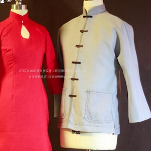 Authentic Traditional Tai Chi Suit PDF Sewing Pattern for instant download