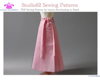PDF sewing pattern or Horse Face Skirt (children version)