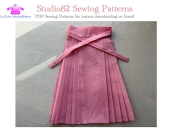 PDF sewing pattern or Horse Face Skirt (children version)