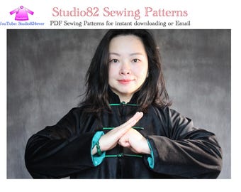 Tang Suit Jacket Sewing Pattern: Women's Chinese Style (PDF Pattern)