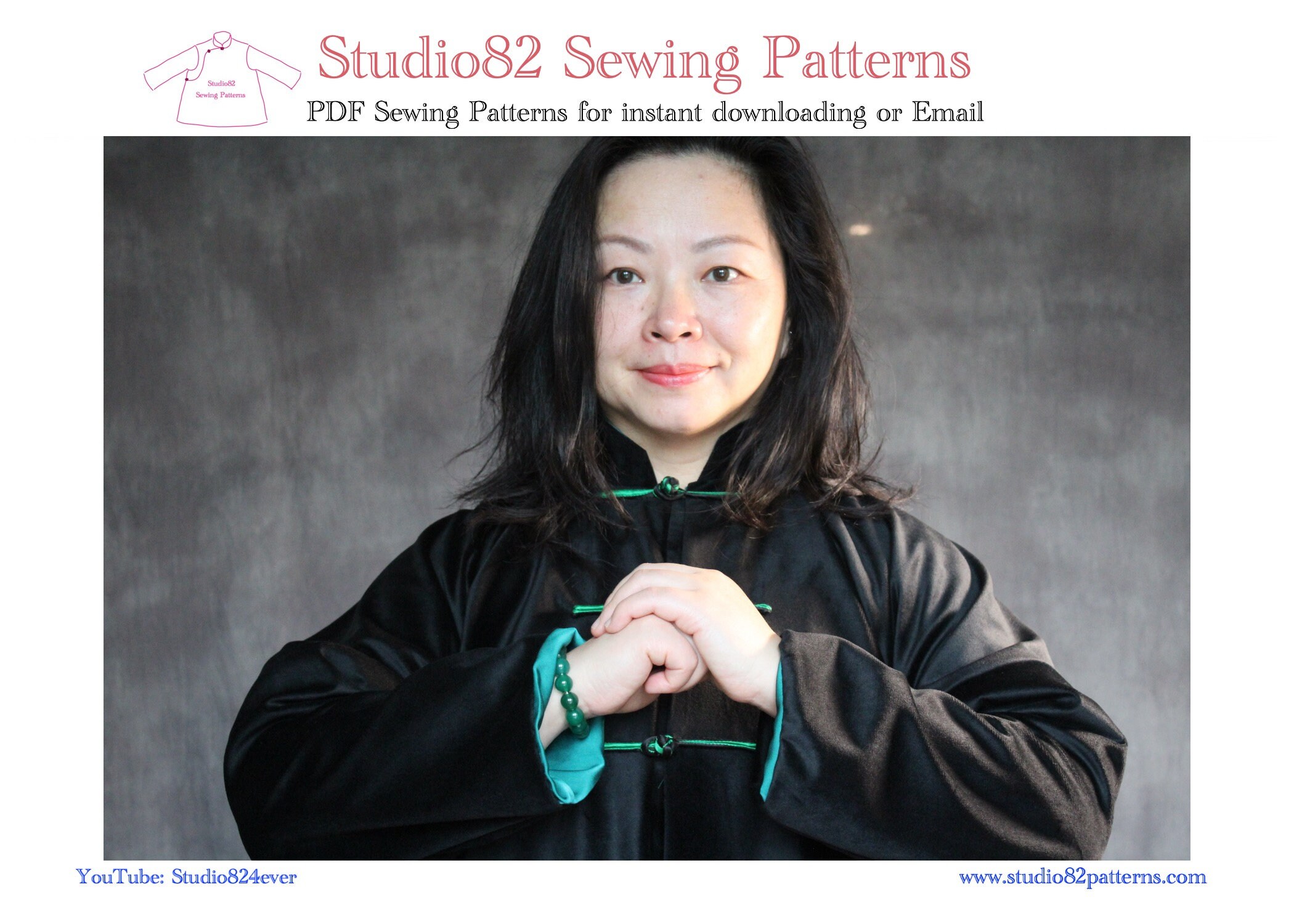PDF Sewing Pattern of Tang Suit/ Tangzhuang/ Chinese-style
