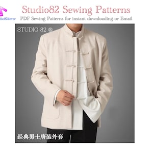 Naaipatroon Tang-kostuum: traditioneel Chinees jasje (pdf)