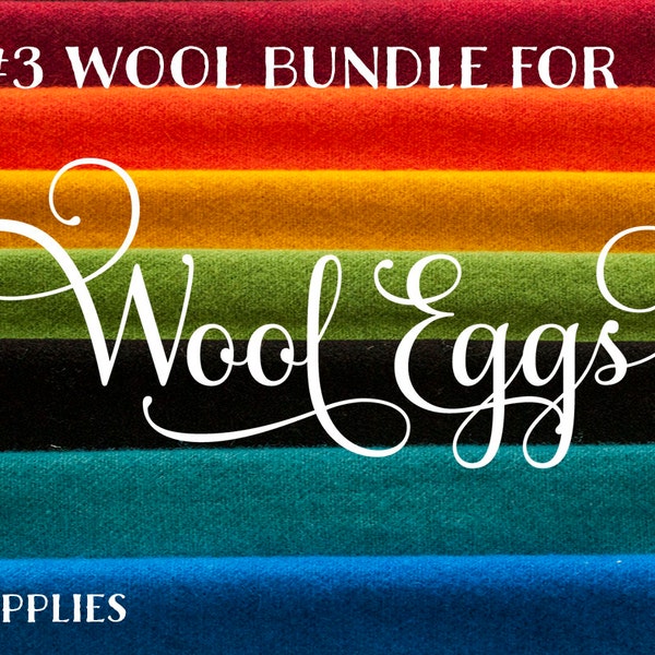 Wool Bundle for Egg Pattern #3 (WOOL ONLY)