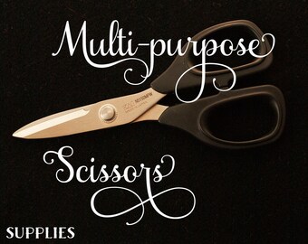 Multipurpose Scissors (6" Notched Blade)