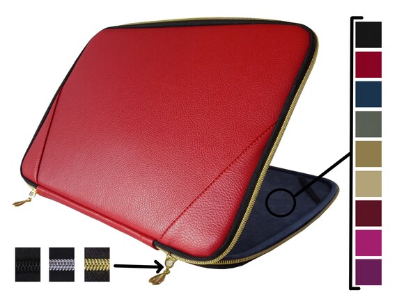 leather laptop sleeve 14 inch