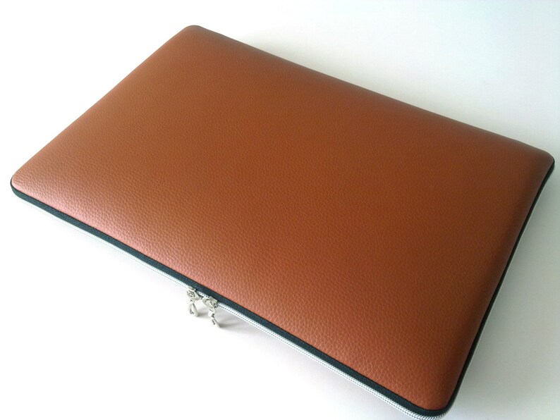 Brown Laptop Case Leather Laptop Sleeve Laptop Case 15.6 Etsy