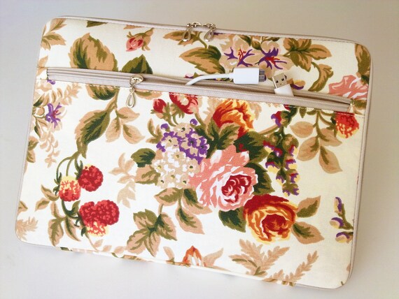 flower laptop case