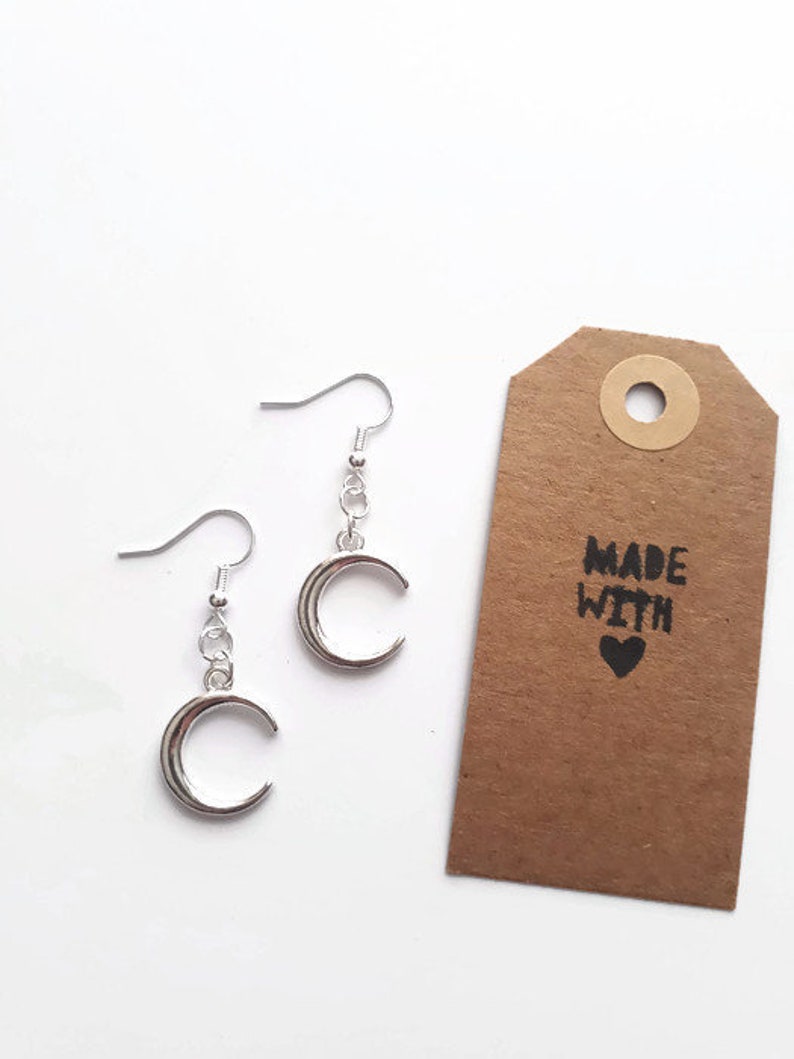 Moon earrings