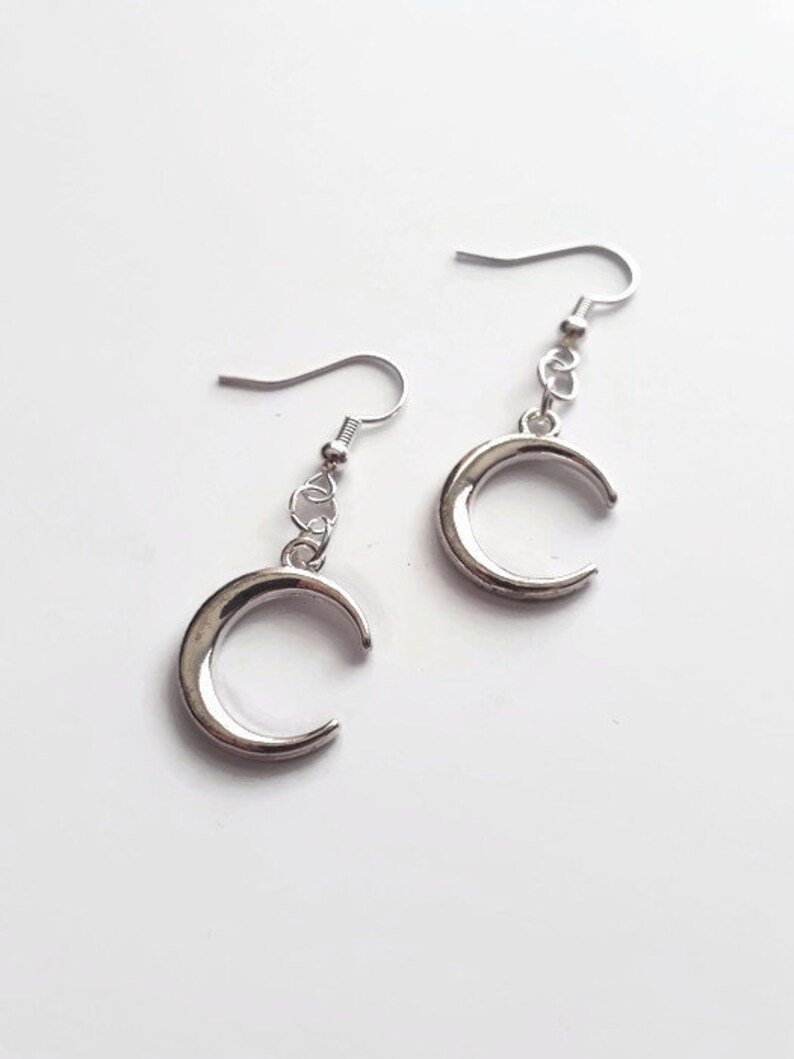 Moon earrings