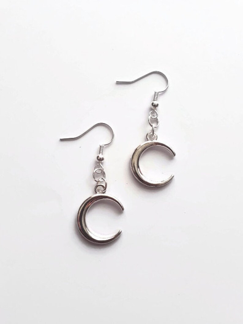 Moon earrings