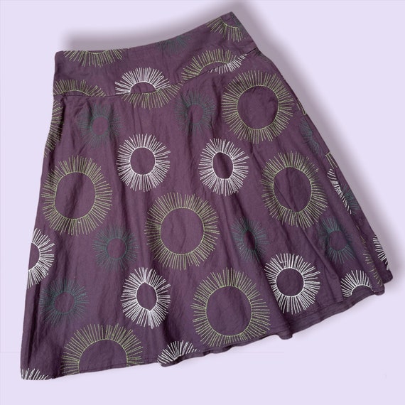 GREATPLAINS y2k 60s 70s Vintage Style Skirt Retro… - image 1