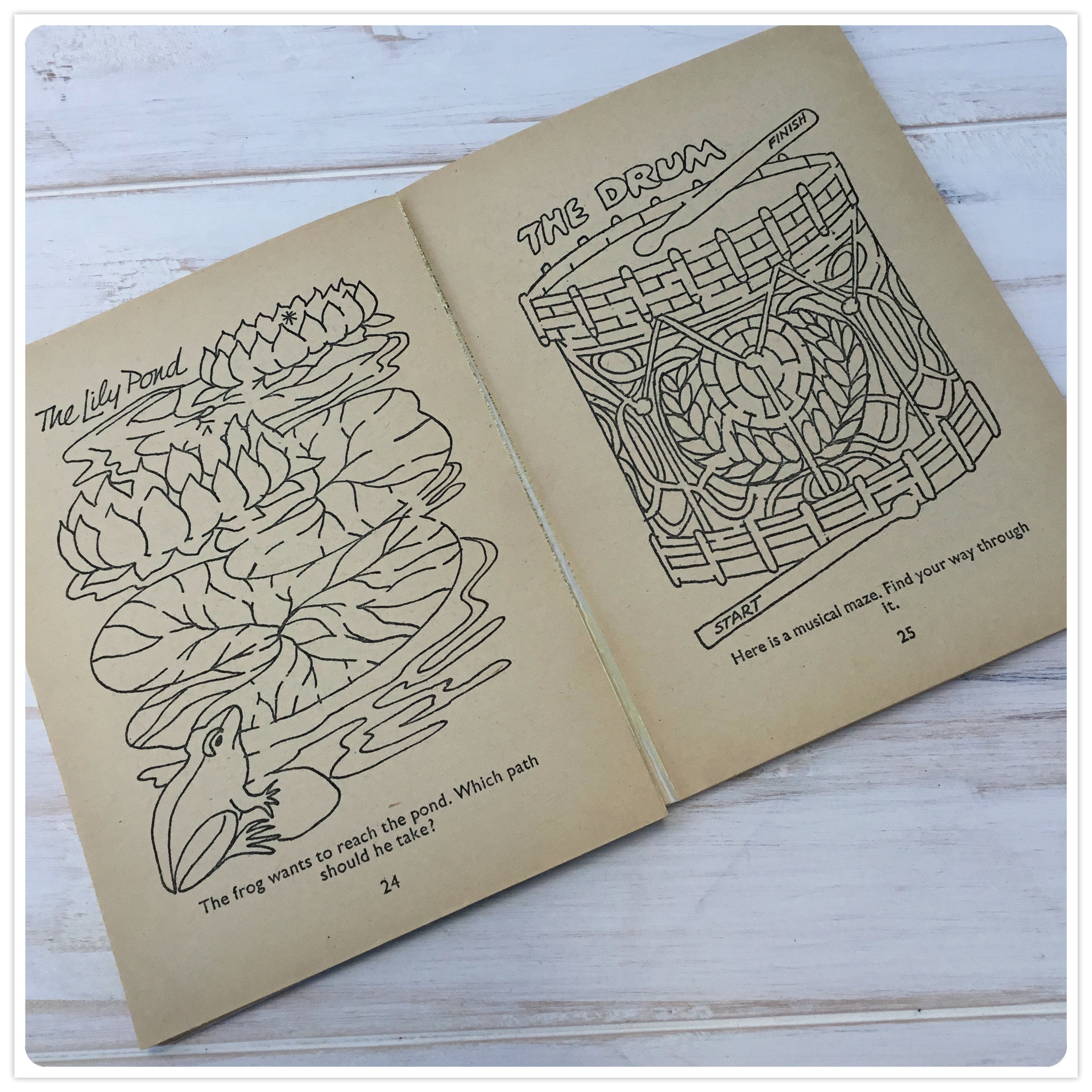 Vintage Collins Amazing Mazes Puzzle Book 7 Unused 1970s Etsy