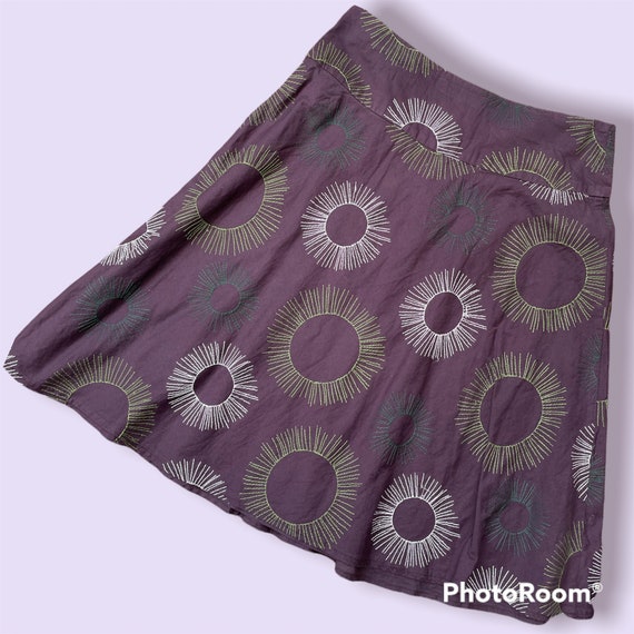 GREATPLAINS y2k 60s 70s Vintage Style Skirt Retro… - image 4