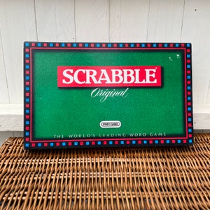 Scrabble Deluxe Français French Turntable Plateau Tournant Selchow 1982  Complet