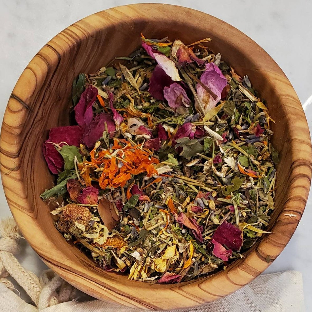 Soothing Organic Postpartum Herbal Bath Herbal Bath Tea Postpartum Healing Perineal Care Relief