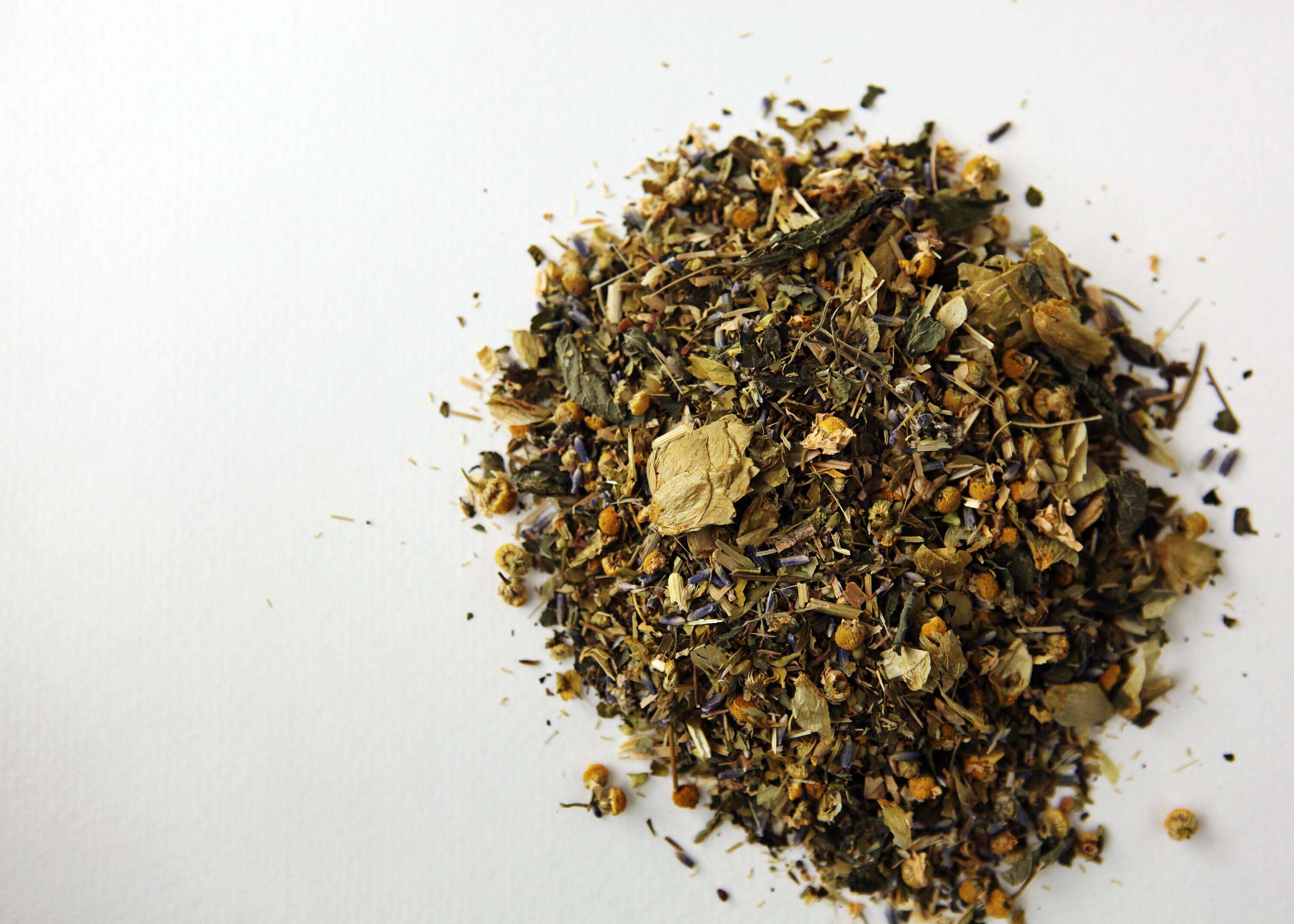 Sleep & Relaxation Herbal Tea W/ Passionflower, Hops, Skullcap Insomnia