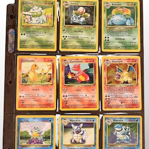 20 HOLOS Complete Set ALL 151 / 150 Original Pokemon Cards- Base, Jungle, Fossil Charizard 1999