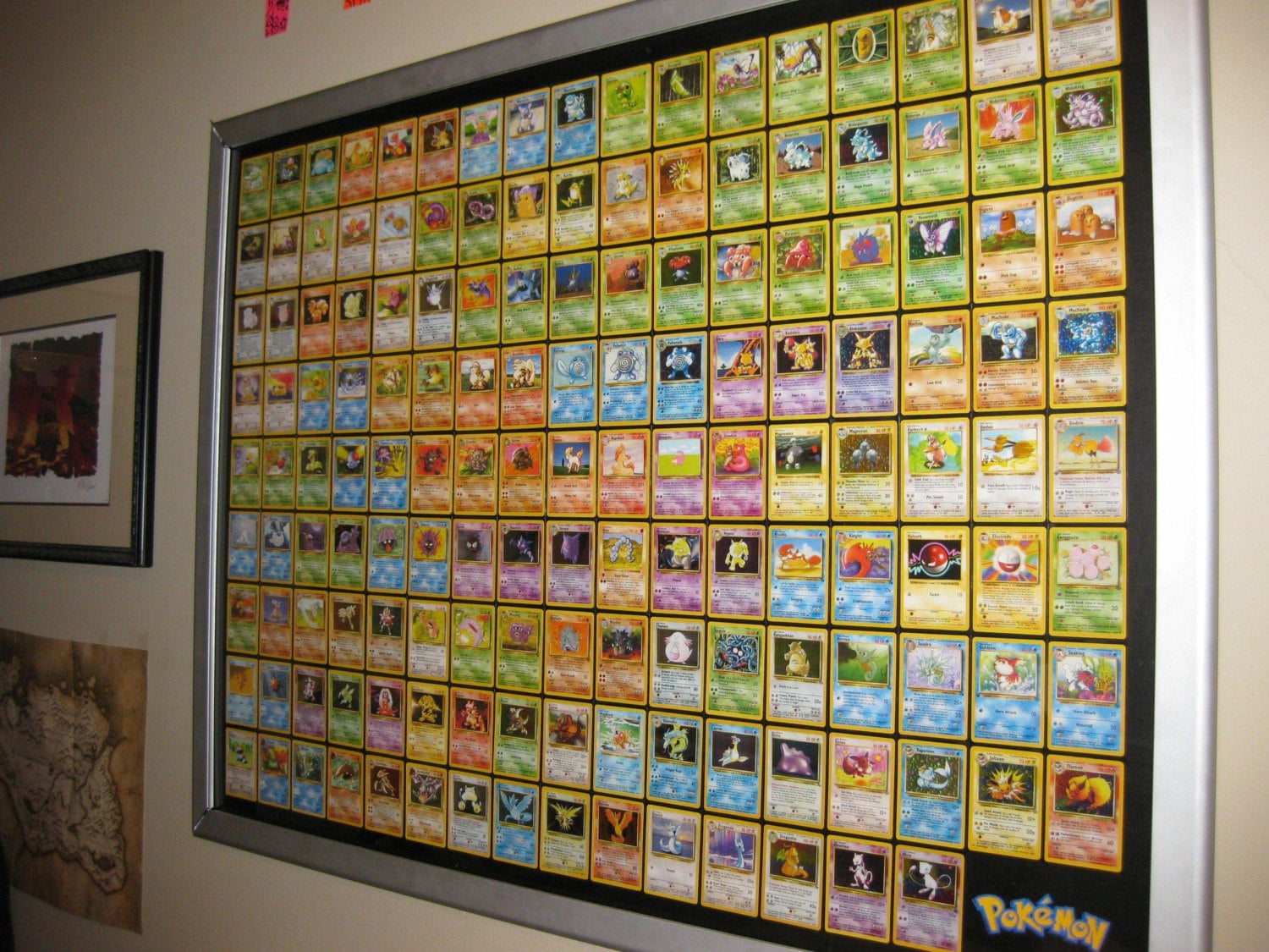 45 HOLOS Pokemon Cards ALL 151 150 Original Complete Set Base Jungle