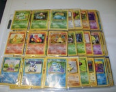 20 HOLOS Complete Set ALL 151 / 150 Original Pokemon Cards