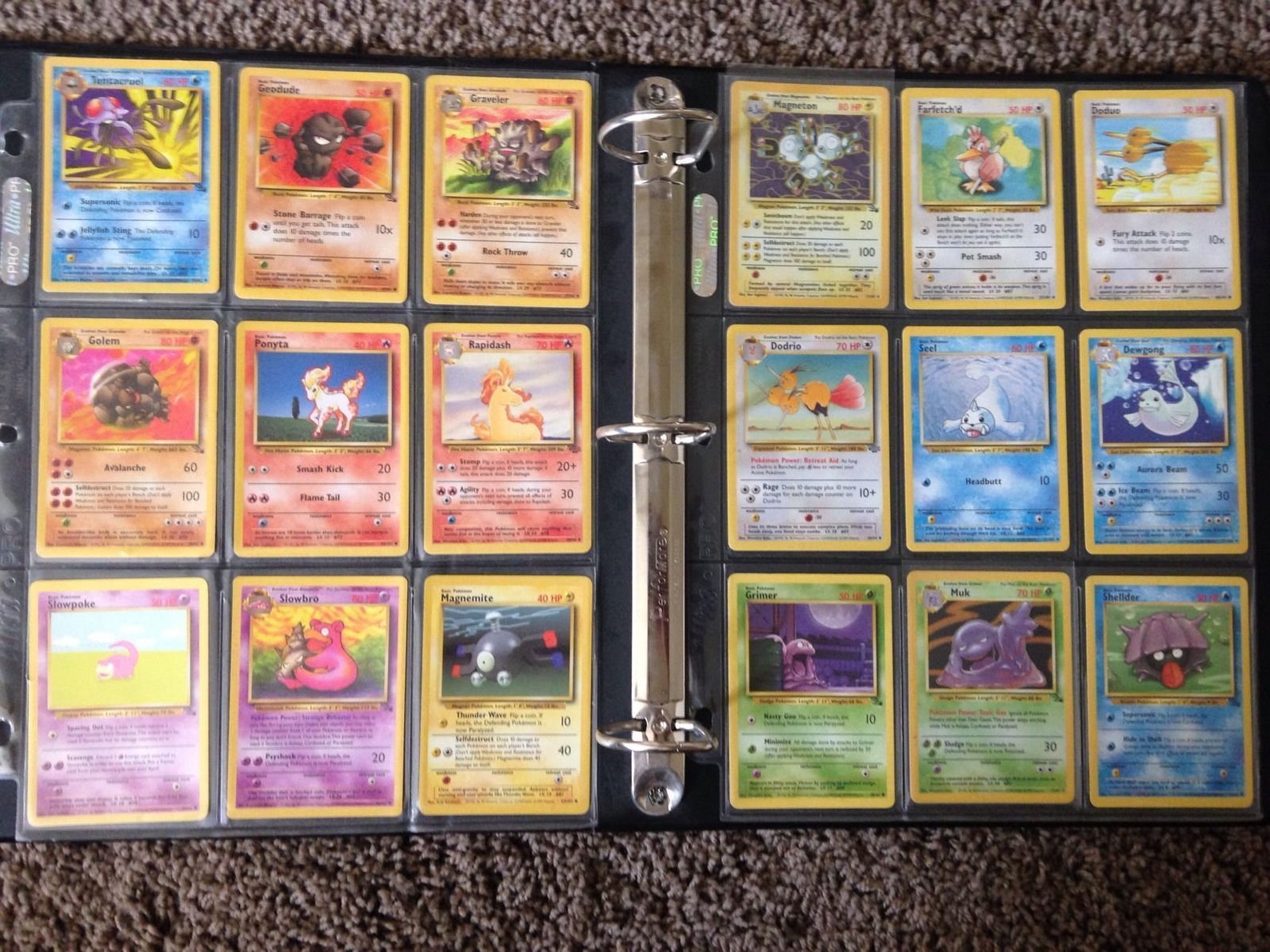 45 HOLOS Pokemon Cards ALL 151 / 150 Original Complete Set Base, Jungle
