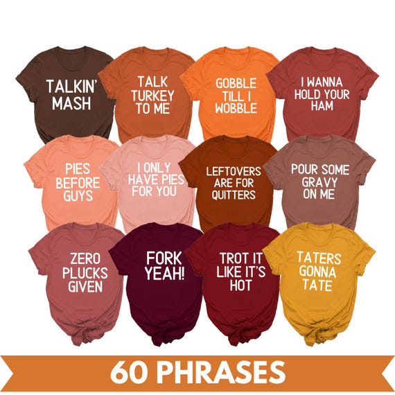 Family Thanksgiving Shirts, Funny Thanksgiving Shirt, Friendsgiving Shirts, Matching Thanksgiving T-Shirts, Thanksgiving Group Shirts