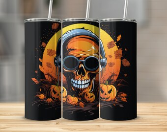 Edgy Design 20oz Sublimation Tumbler Design, Straight and Tapered Skinny Tumbler Wrap PNG, Sublimation Design
