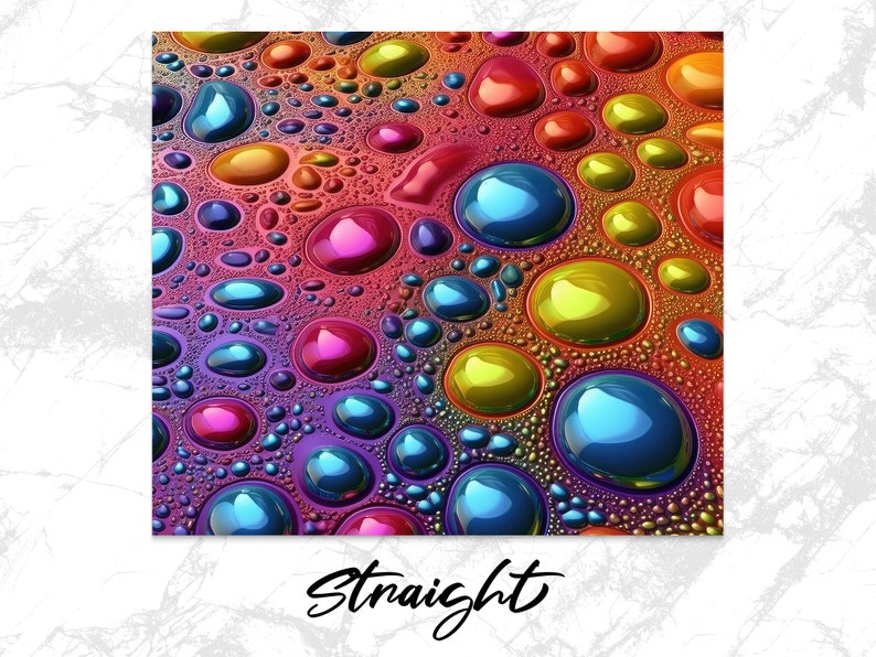 Gobelet bulle néon, motifs de gobelet à sublimation 20 oz, gobelet mince droit et conique PNG, motif à sublimation, image 3d, bulle png thumbnail image 4