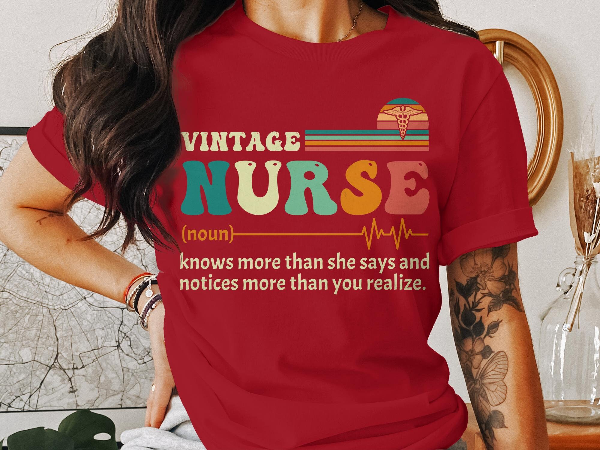 Vintage Nurse Noun Tee Shirt Nurse Noun Shirt Nurse Definition Tee Nurse Quote Shirt Trend Nurse Gift Nurse Superhero Shirt RN Tee