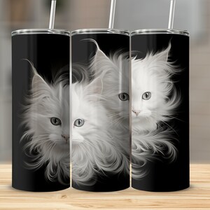 Plume Portraits 20oz skinny tumbler wrap straight and tapered tumbler sublimation design PNG of Plume Portraits