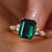 see more listings in the Emerald Ring section