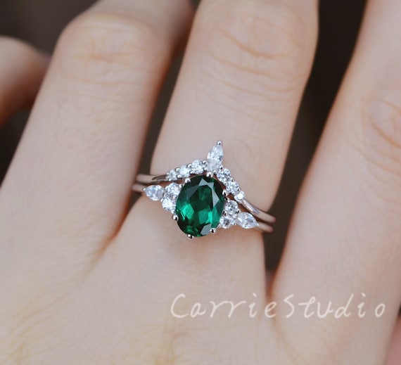 High quality emerald rings deals