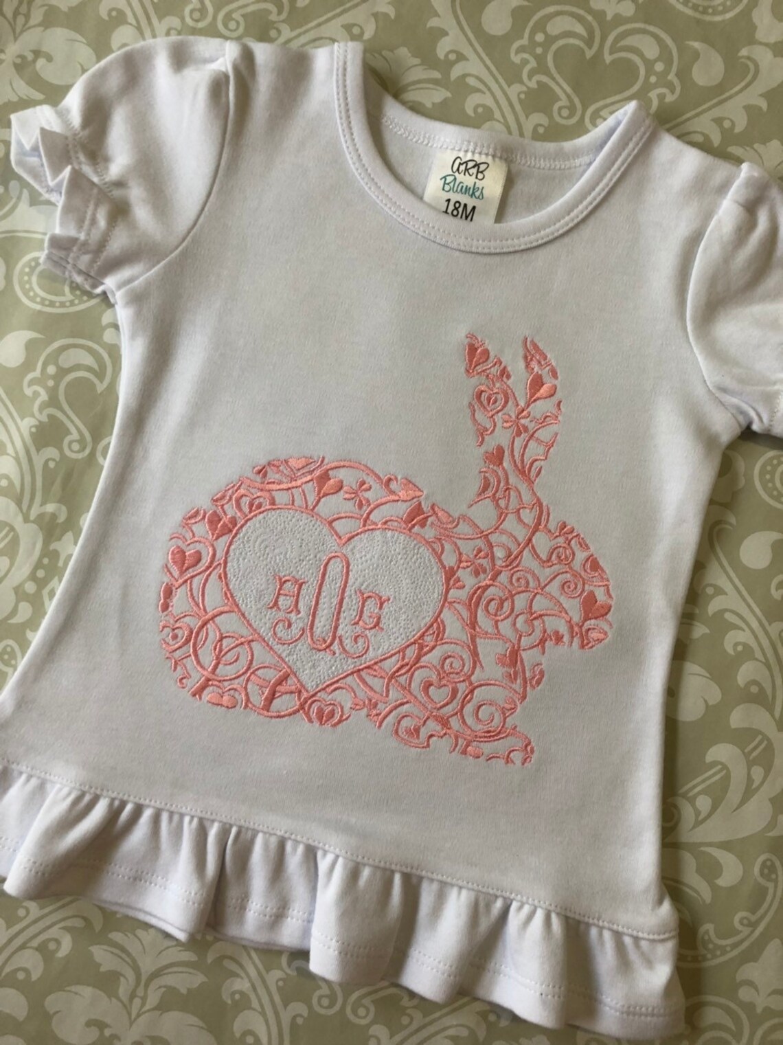 monogram easter outfit